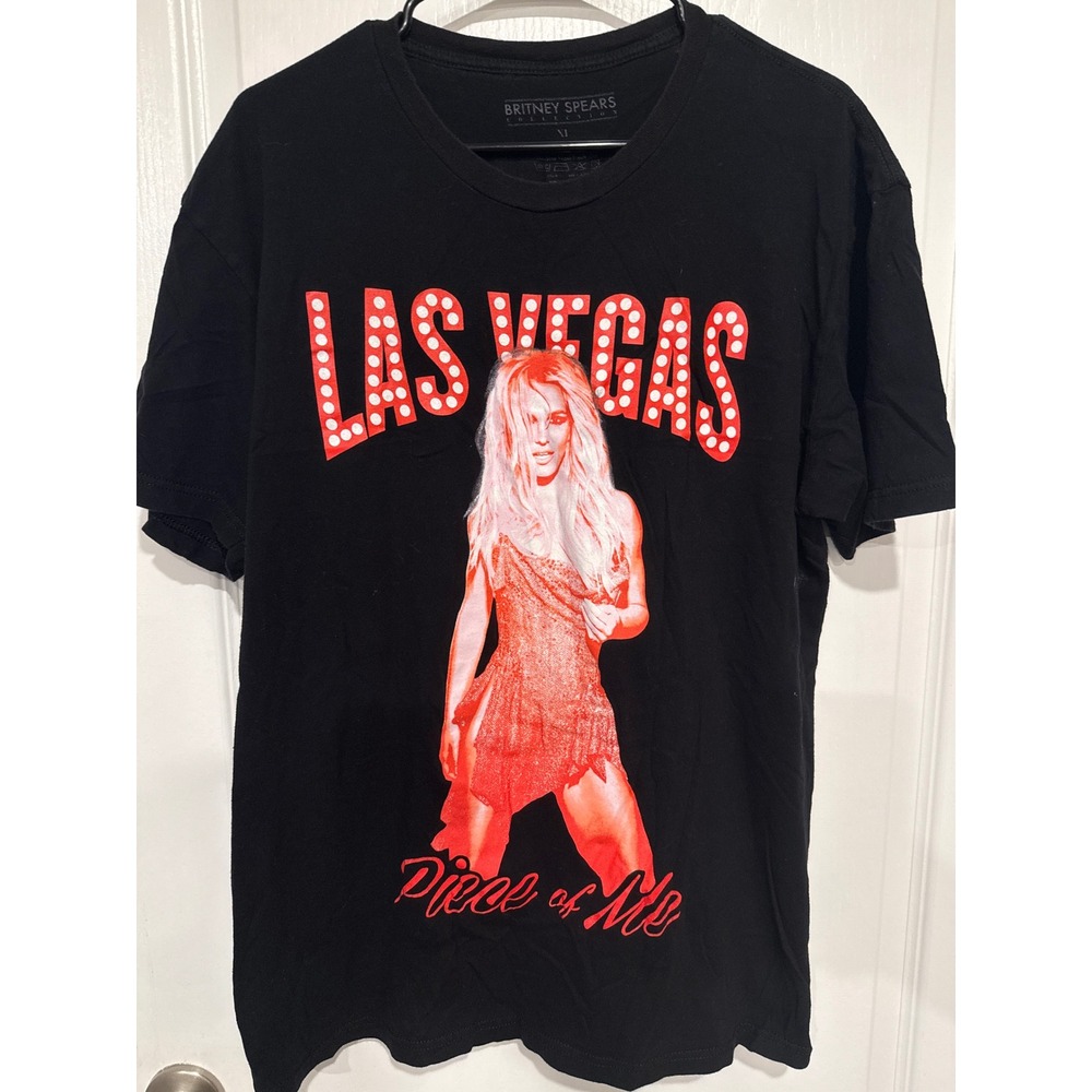 Britney Spears Piece of Me Las Vegas Tour T collection Merch T-Shirt Size XL